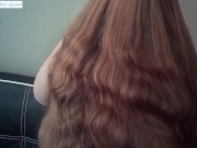 Preview 2 of Camera Glasses Doggystyle POV Long Red Hair Fetish - Fan Ordered Custom Video