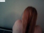 Preview 5 of Camera Glasses Doggystyle POV Long Red Hair Fetish - Fan Ordered Custom Video