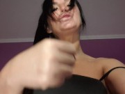 Preview 5 of Mistress jump in your face and squirt in your mouth