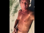 Preview 2 of Ultimateslut SPERM CUM ON THE BEACH homemade amateur real public porn