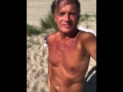 Preview 6 of Ultimateslut SPERM CUM ON THE BEACH homemade amateur real public porn