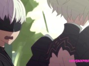 Preview 3 of 2B is one Horny Android • Nier Automata • UNCENSORED HENTAI