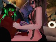Preview 1 of Femdom Uses her Whole Body to Tease Her Sub! (vrchat, erp)