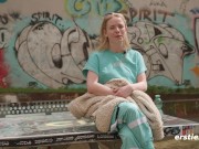 Preview 4 of Ersties - Bayerisches Mädel Mia A spielt ausgiebig mit Tentakeldildo