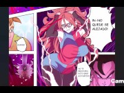 Preview 3 of Android 21 Rides Gohan's Huge Cock While Android 16 Watches - Dragon Ball Hentai