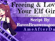 Preview 3 of [Erotic Audio] [F4M] Freeing & Loving Your Elf Girl