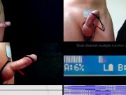 Preview 3 of E-Stim Session on 2B, from 3 angles