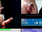 Preview 5 of E-Stim Session on 2B, from 3 angles