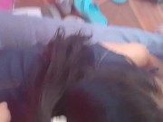 Preview 1 of sucking penis in all fours I love the peak I want milk ivone chile latina hot brunette