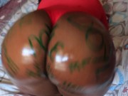 Preview 6 of Ebony Big Butt Show off.