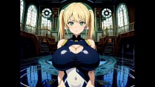 [#09 Mysterious Dungeon -The mystery of Rondalgia - Live commentary (trial version)] I ended up creampied by a big-breasted J〇... (Fantasy dot RPG ero