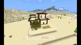 How to build a Desert Survival House in Minecraft