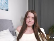 Preview 3 of First Sex and Deprivation Vaginal Virginity of 18yo Angelica with her StepDad