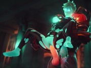 Preview 6 of Tracer Hard Dick Riding And Creampie Amazing Halloween Hentai Story | Hottest Overwatch Hentai 4k
