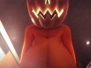 Preview 5 of Pumpkin girl gets stuffed 2