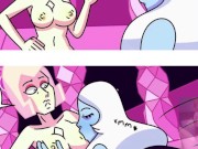 Preview 4 of Steven Universe's lesbian bosses masturbate until they secretly cum - hentai