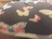 Preview 2 of Step daughter phat booty in skirt