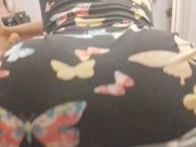 Preview 4 of Step daughter phat booty in skirt