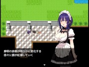 Preview 5 of 【H GAME】エロニンジャロンロン♡壁尻トラップに引っかかる巨乳くノ一 エロアニメ