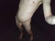 Preview 5 of nude in public piss playing and almost got caught