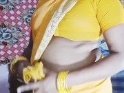 Preview 1 of Indian telugu sex, housewife fucking husband's father, telugu dirty talks, part -1, మామ కోడలు దెంగుల