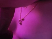 Preview 1 of Small slut gets her cock hard in the and gets fucked hard and fast POV Amateur Cum