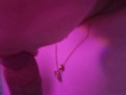 Preview 2 of Small slut gets her cock hard in the and gets fucked hard and fast POV Amateur Cum