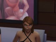 Preview 3 of MEGA SIMS- WIFE CHEATS ON CUCK HUSBAND WITH MULITPLE BBC (Sims 4)