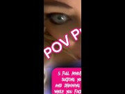 Preview 3 of POV ASMR Fuck my face