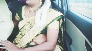 Indian angry man beautiful housewife car romance, telugu dirty talks, తెలుగు కార్ సరసాలు