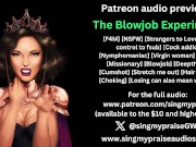 Preview 2 of The Blowjob Experiment audio preview -Performed by Singmypraise