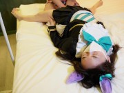 Preview 2 of Japanese Anime cosplay slut gets endless multiple orgasm 1 foreplay uma musume