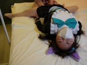 Preview 4 of Japanese Anime cosplay slut gets endless multiple orgasm 1 foreplay uma musume