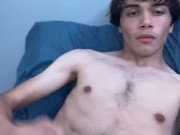 Preview 4 of Gay Teen Masturbates While Family Is Home!