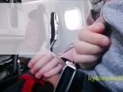 Preview 1 of My old viral video on the plane, NOW censored. Very Risky clip Enjoy¡¡ :)