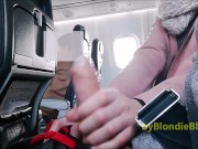 Preview 5 of My old viral video on the plane, NOW censored. Very Risky clip Enjoy¡¡ :)