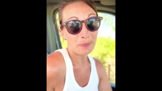 SophieCoeur (FRENCH) Invite a Random Stranger To Get Fuckked in Her Van (REAL)