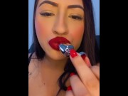 Preview 4 of Latina Rabuda morena gostosa brincando com plug anal