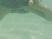 Preview 5 of Monika Fox Swims Naked In Atlantic Ocean & Pees On Public Beach