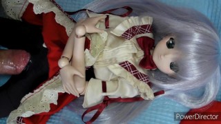 SexDoll DH168 Shiori 80cm Doll fuck Cowgirl Creampie 24