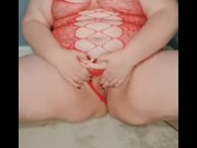 Preview 6 of Horny Onlyfans BBW rubs her hairy pussy to cum for you