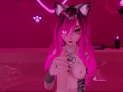 Preview 3 of VRChat Vtuber Slut Tells You How To Stroke Your Cock JOI | Fansly M1NA
