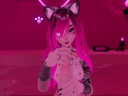 Preview 4 of VRChat Vtuber Slut Tells You How To Stroke Your Cock JOI | Fansly M1NA