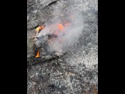 Preview 3 of Florida man Pisses on fire