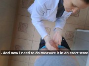 Preview 4 of Young russian doctor gave me a blowjob at the appointment! (ASMR POV)