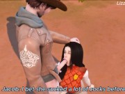 Preview 5 of Asian girl being penetrated in both holes - sims 4 - 3D animation