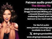 Preview 2 of The Bimbo Flu erotic audio preview -Performed by Singmypraise