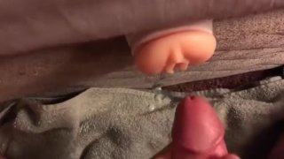 I masturbate with this toy a lot of semen