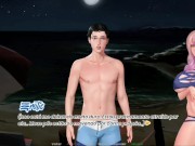 Preview 5 of Prince Of Suburbia #40: Fucking a hot chick in the moonlight on the beach • Gameplay [HD]