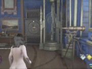 Preview 6 of Hogwarts Legacy Nude mod Gameplay 8 - Running Around naked in hogwarts